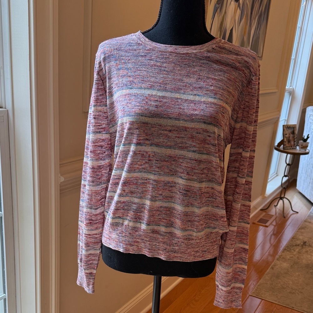 Veronica Beard Multicolor Striped Sweater very light weight
